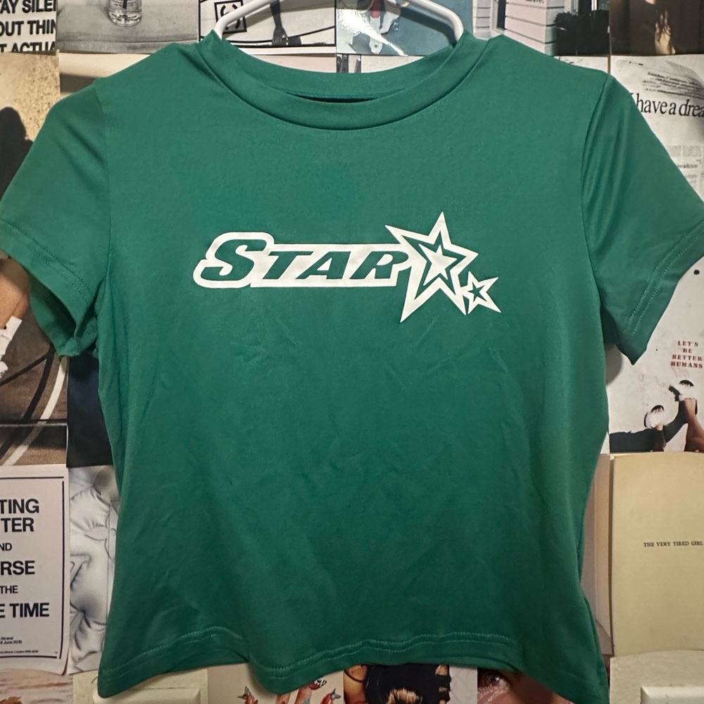 Green Star Graphic T-Shirt